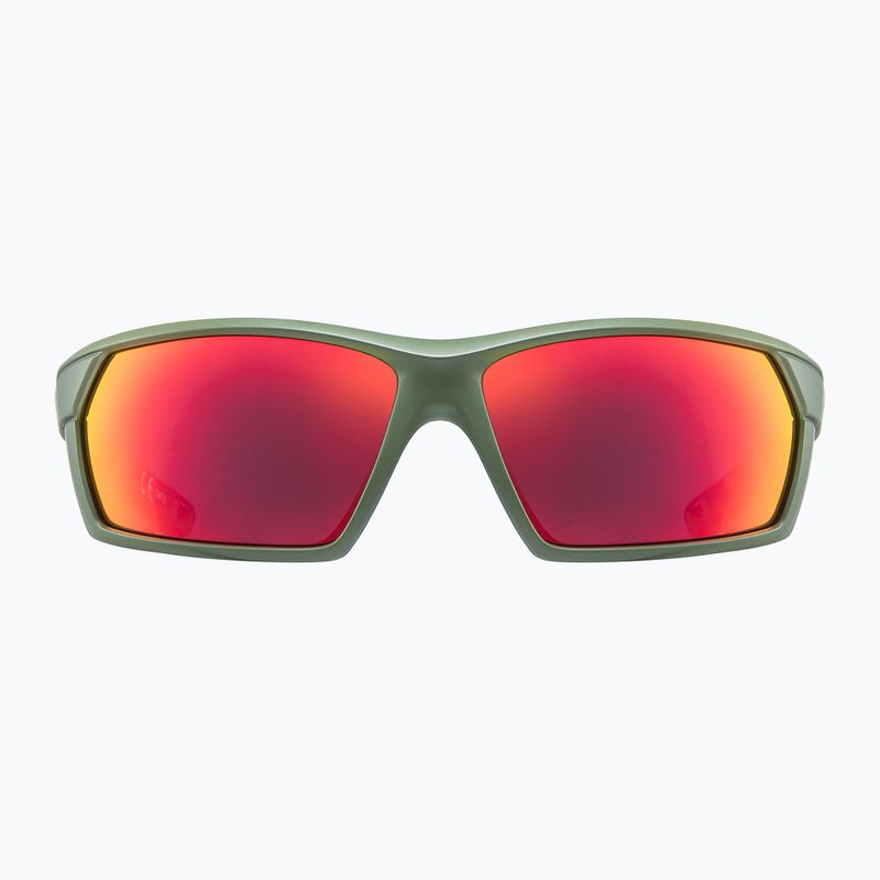 Сонцезахисні окуляри UVEX Sportstyle 225 olive green mat/mirror silver 53/2/025/7716 6