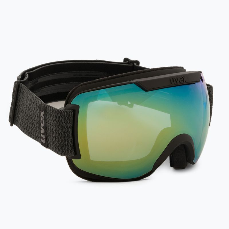 Маска лижна  UVEX Downhill 2000 FM black mat/mirror orange blue 55/0/115/25