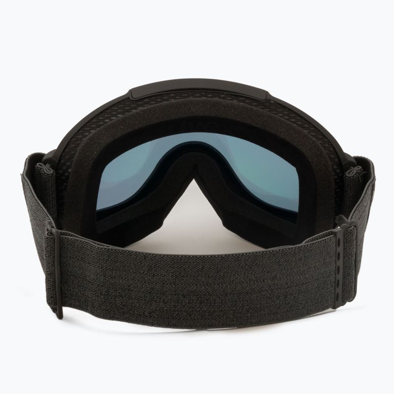 Маска лижна  UVEX Downhill 2000 FM black mat/mirror orange blue 55/0/115/25 3
