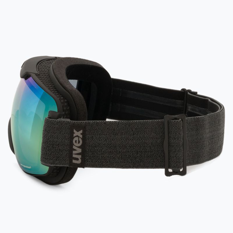 Маска лижна  UVEX Downhill 2000 FM black mat/mirror orange blue 55/0/115/25 4