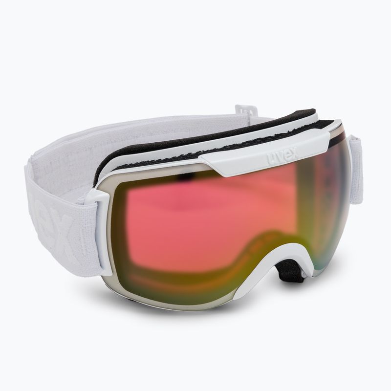 Маска лижна  UVEX Downhill 2000 FM white/mirror pink rose 55/0/115/12