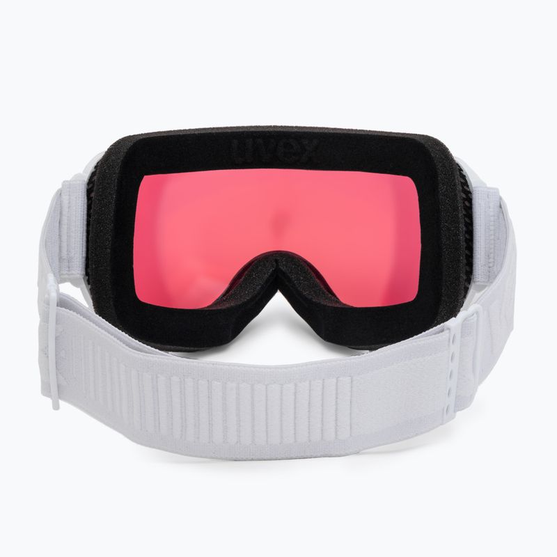 Маска лижна  UVEX Downhill 2000 FM white/mirror pink rose 55/0/115/12 3