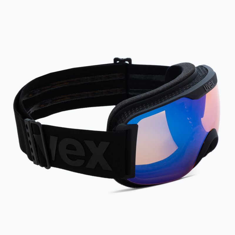 Маска лижна  UVEX Downhill 2000 S CV black mat/mirror blue colorvision yellow 55/0/447/21
