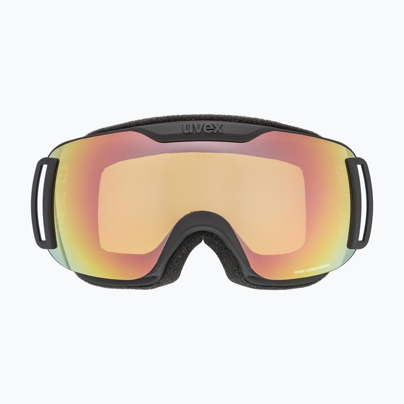Маска лижна UVEX Downhill 2000 S black mat/mirror rose colorvision yellow 55/0/447/2430 7