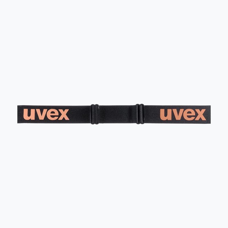 Маска лижна UVEX Downhill 2000 S black mat/mirror rose colorvision yellow 55/0/447/2430 10