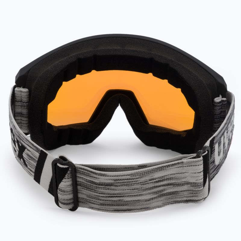 Маска лижна  UVEX Athletic FM black mat/mirror green lasergold lite 55/0/520/22 3
