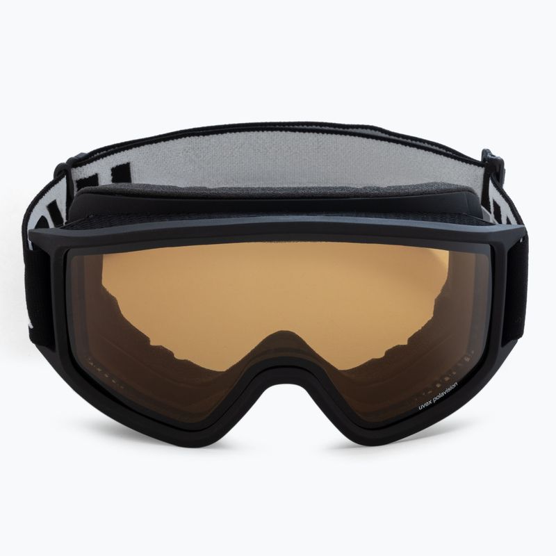 Маска лижна  UVEX G.gl 3000 P black mat/polavision brown clear 55/1/334/20 2