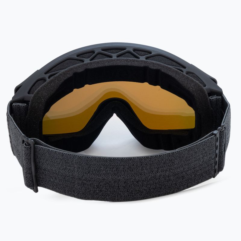 Маска лижна  UVEX G.gl 3000 TO black mat/mirror red/lasergold lite/clear 55/1/331/20 3