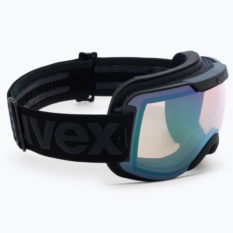 Маска лижна  UVEX Downhill 2000 V black/mirror green variomatic 55/0/123/21