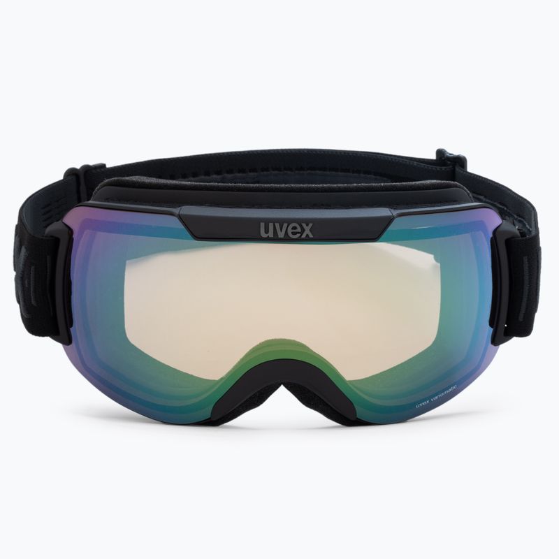 Маска лижна  UVEX Downhill 2000 V black/mirror green variomatic 55/0/123/21 2