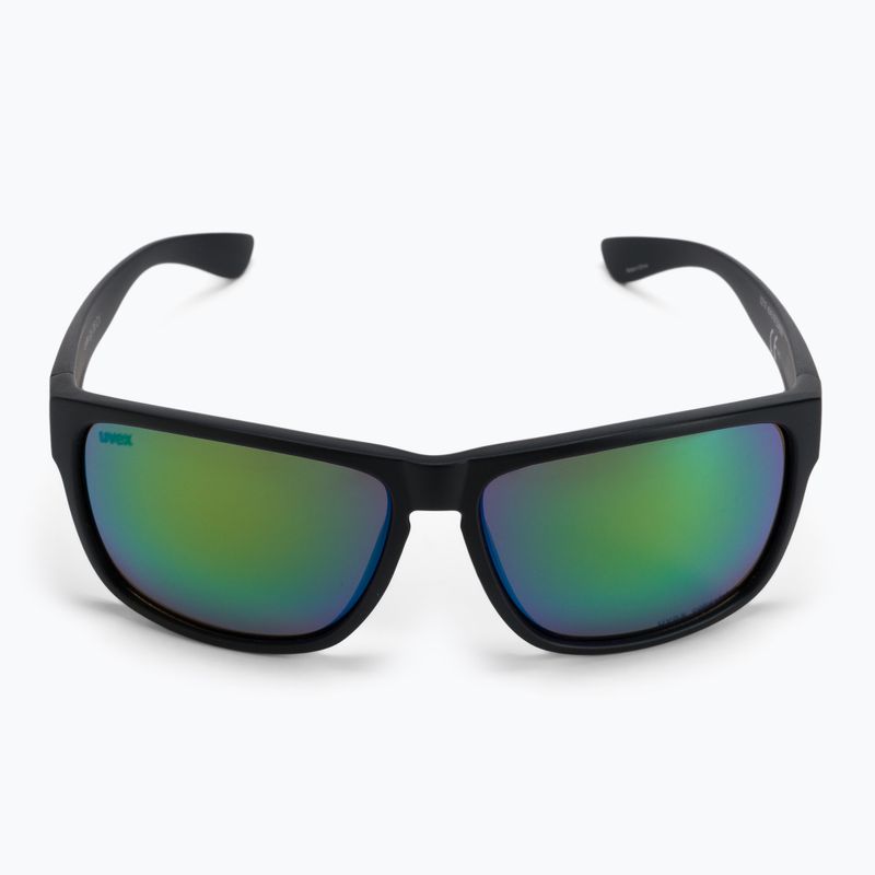 Окуляри сонячні UVEX Lgl 36 CV black mat/colorvision mirror green S5320172295 3