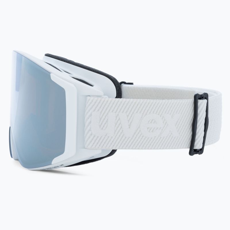 Маска лижна  UVEX G.gl 3000 TO white mat/mirror silver/lasergold lite/clear 55/1/331/11 4