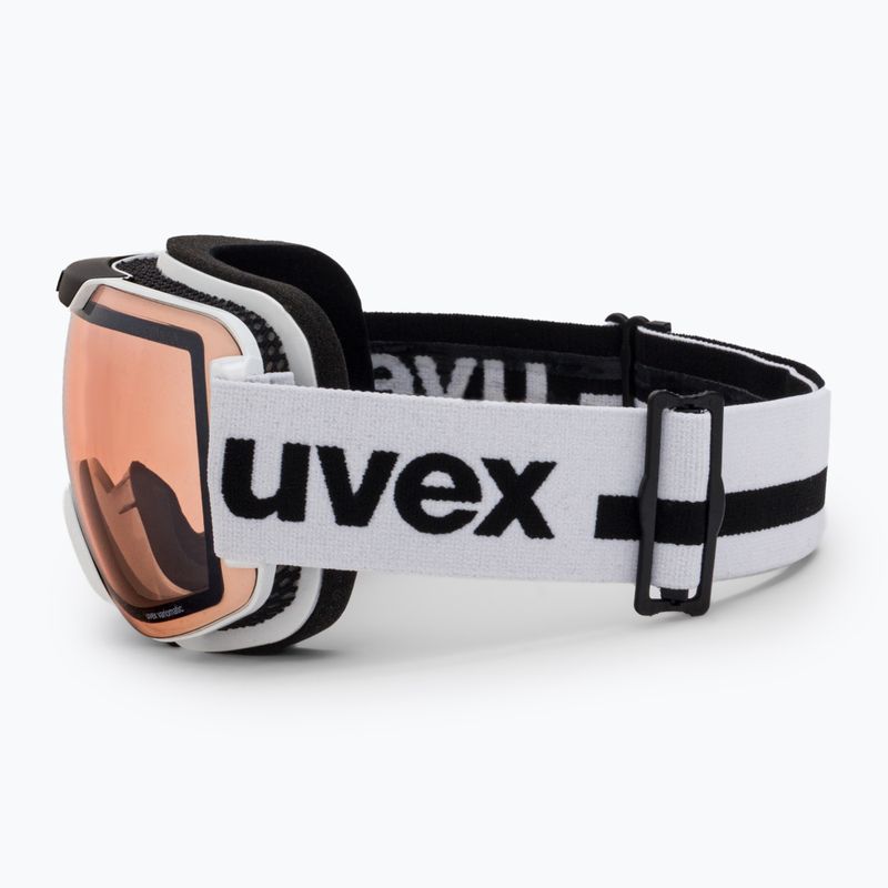 Маска лижна  UVEX Downhill 2000 V white/mirror silver variomatic 55/0/123/11 4