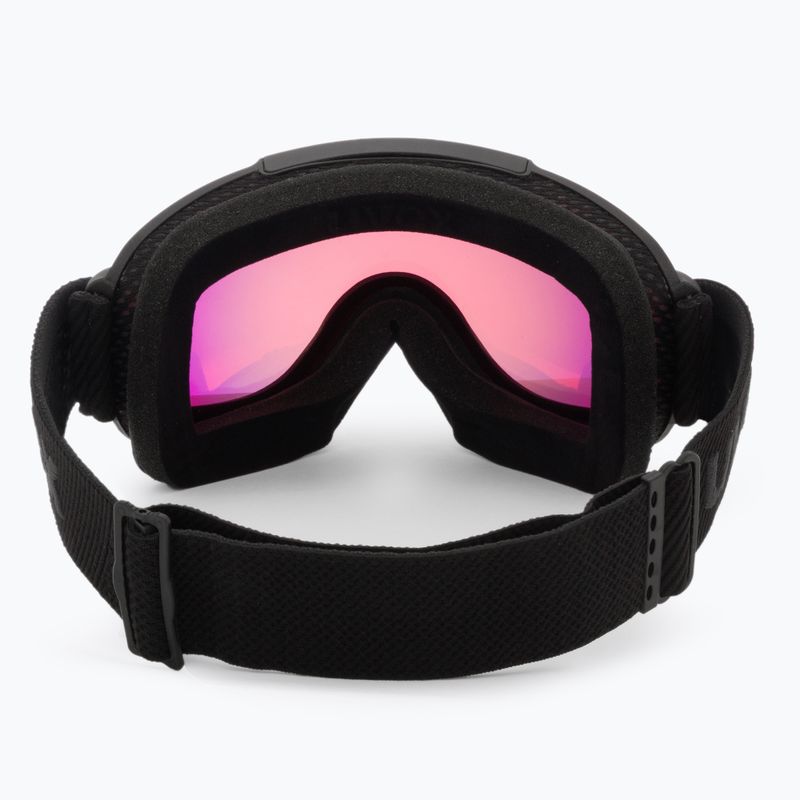 Маска лижна  UVEX Downhill 2000 FM black mat/rainbow rose 55/0/115/26 3