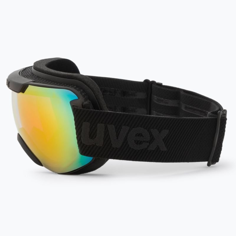 Маска лижна  UVEX Downhill 2000 FM black mat/rainbow rose 55/0/115/26 4