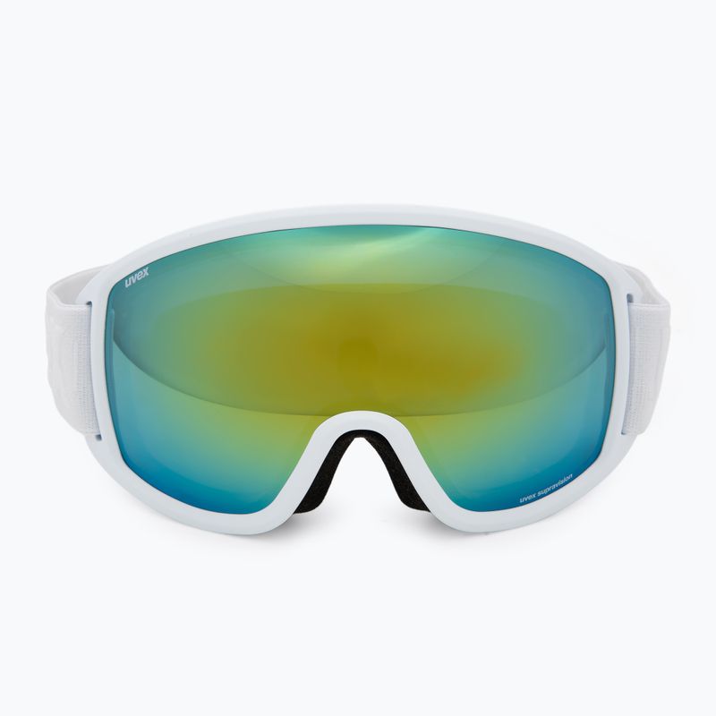 Окуляри гірськолижні UVEX Topic white matt/mirror orange blue 2