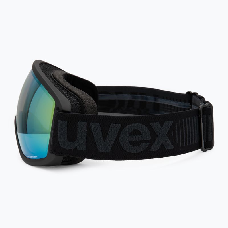 Гірськолижні окуляри UVEX Topic black matt/mirror orange blue 4