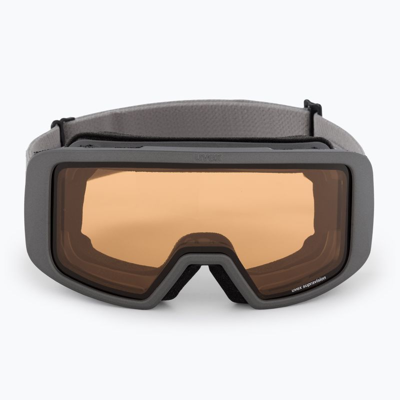 Маска лижна UVEX Saga TO rhino mat/mirror silver/lasergold lite/clear 55/1/351/5030 2