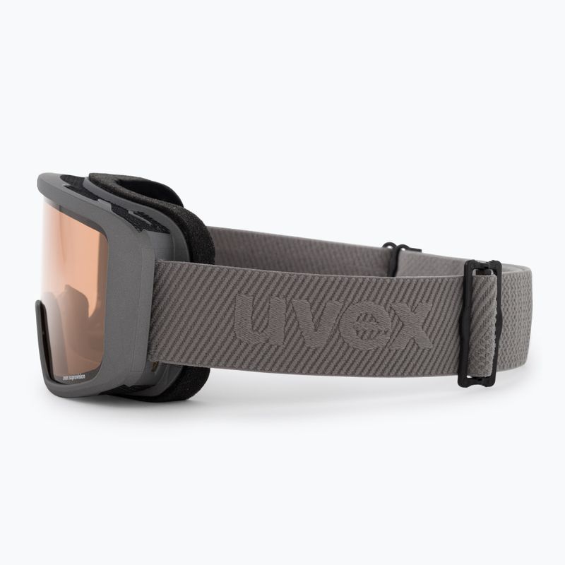 Маска лижна UVEX Saga TO rhino mat/mirror silver/lasergold lite/clear 55/1/351/5030 4