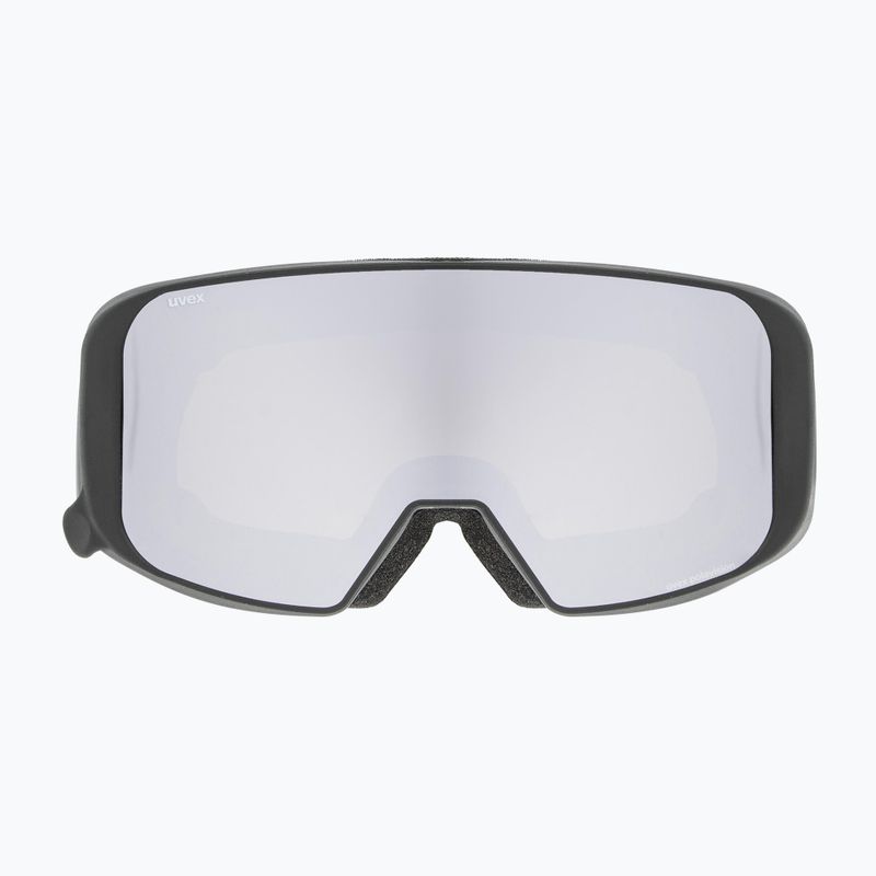 Маска лижна UVEX Saga TO rhino mat/mirror silver/lasergold lite/clear 55/1/351/5030 9