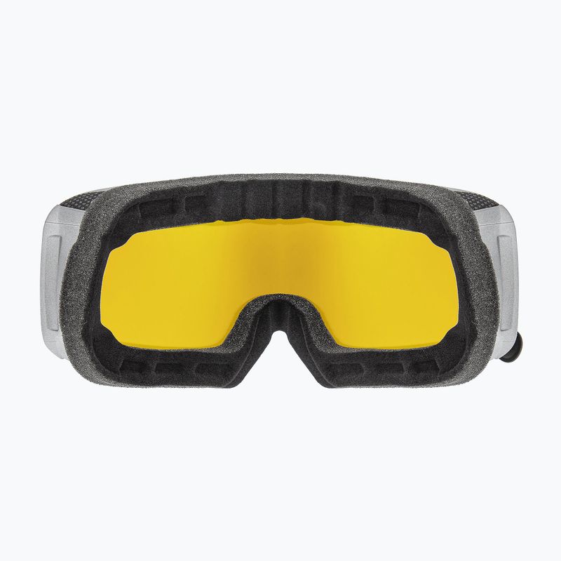 Маска лижна UVEX Saga TO rhino mat/mirror silver/lasergold lite/clear 55/1/351/5030 10