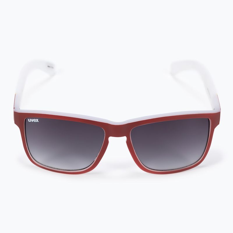 Окуляри сонячні UVEX Lgl 39 red mat white/litemirror silver degrade S5320123816 3