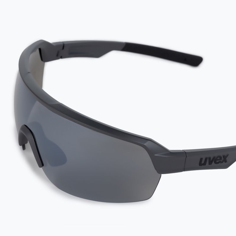 Окуляри велосипедні UVEX Sportstyle 227 grey mat/mirror silver S5320665516 5