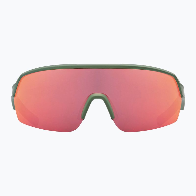 Окуляри велосипедні UVEX Sportstyle 227 olive mat/mirror red S5320667716 8