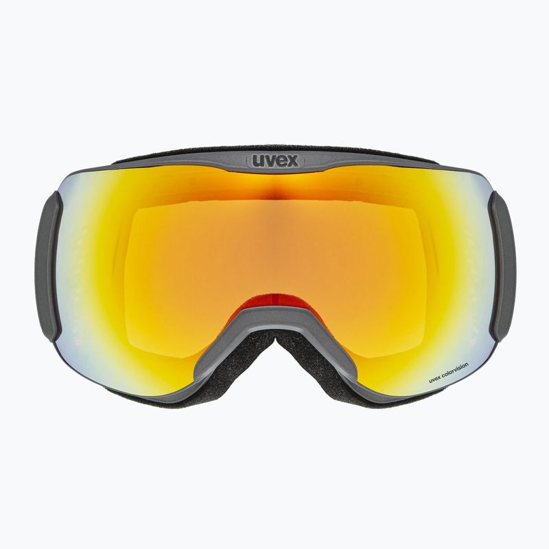 Окуляри лижні UVEX Downhill 2100 CV rhino matt/mirror orange orange 2