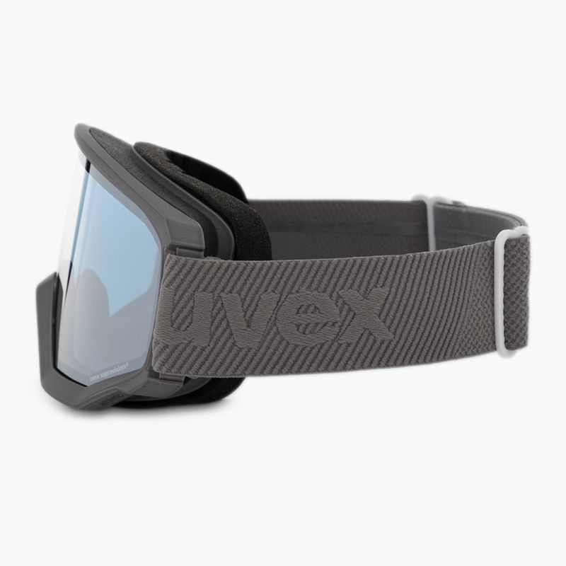 Маска лижна UVEX Athletic FM rhino mat/mirror silver blue 55/0/520/5230 4