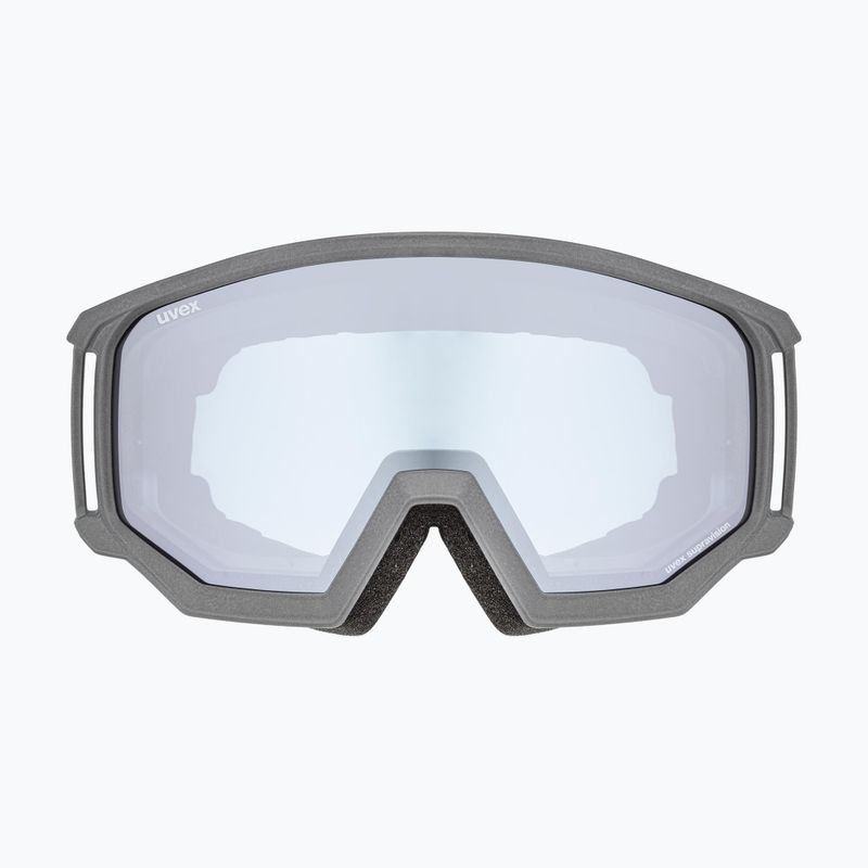 Маска лижна UVEX Athletic FM rhino mat/mirror silver blue 55/0/520/5230 6