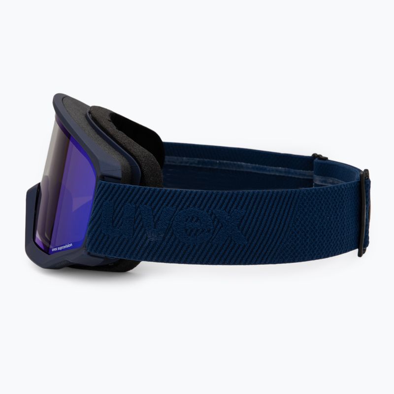 Гірськолижні окуляри UVEX Athletic FM navy matt/mirror blue green 4