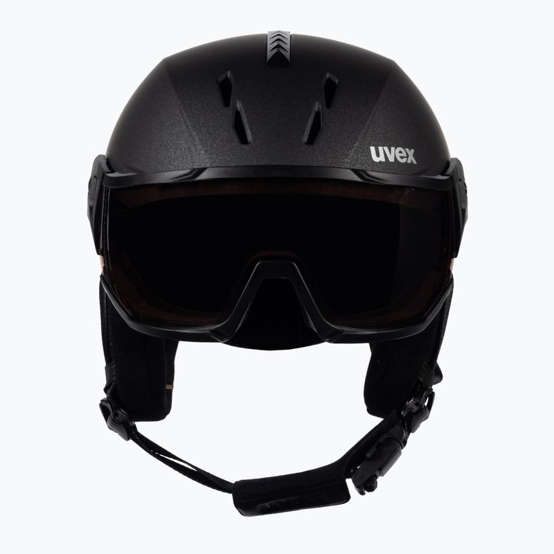 Шолом лижний UVEX Instinct Visor чорний 56/6/261/2003 2