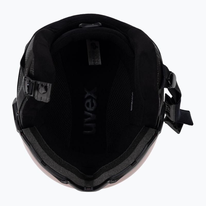 Шолом лижний UVEX Instinct Visor чорний 56/6/261/2003 5