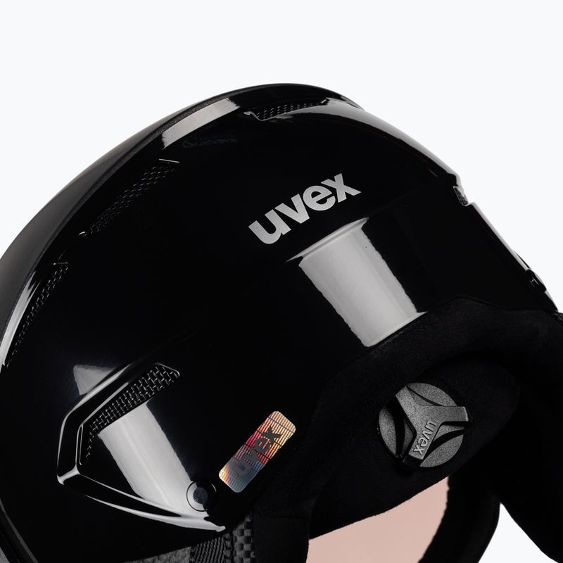 Шолом лижний UVEX Instinct Visor чорний 56/6/261/2003 7