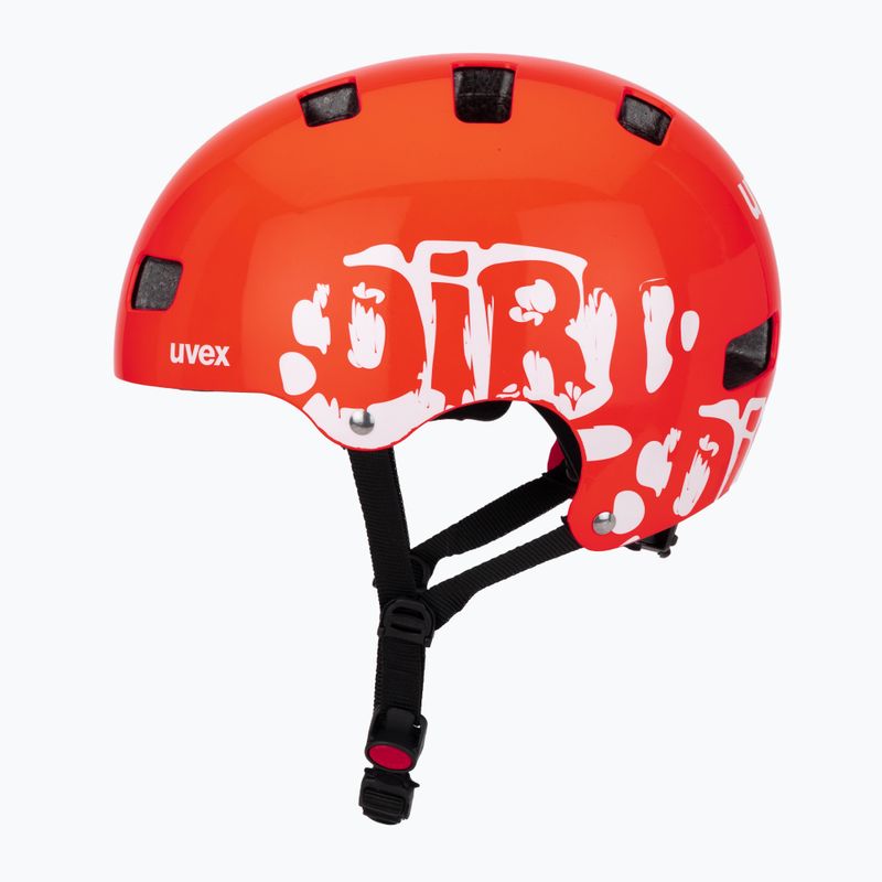Шолом дитячий UVEX Kid 3 dirtbike neon red 3
