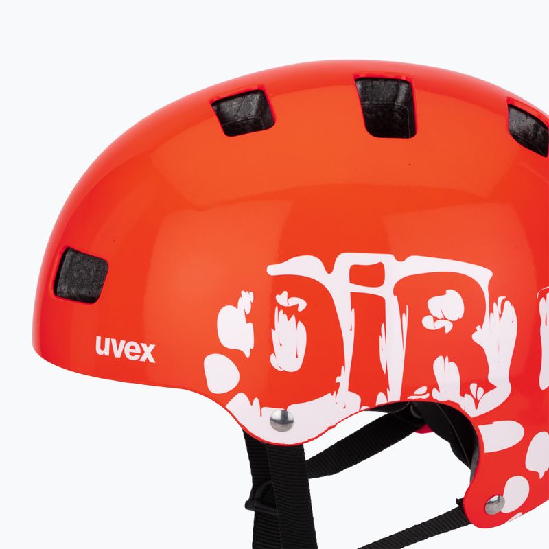 Шолом дитячий UVEX Kid 3 dirtbike neon red 7