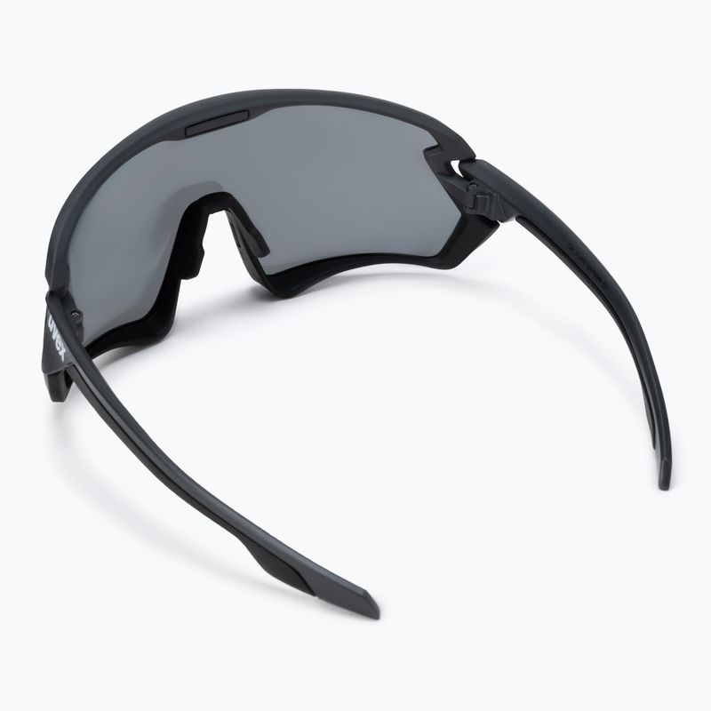Окуляри велосипедні UVEX Sportstyle 231 grey black mat/mirror silver S5320652506 2