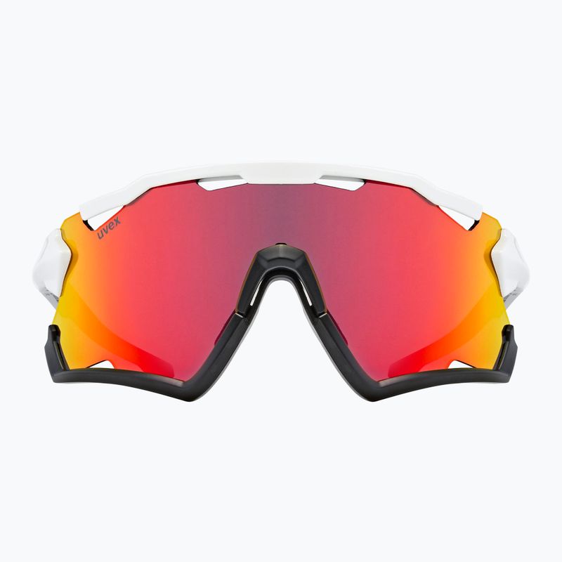 Окуляри велосипедні UVEX Sportstyle 228 white black/mirror red 53/2/067/8206 7