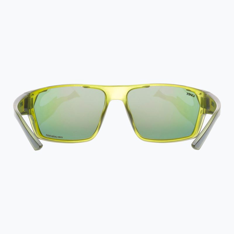 Окуляри велосипедні UVEX Sportstyle 233 P green mat/polavision mirror green S5320977770 8