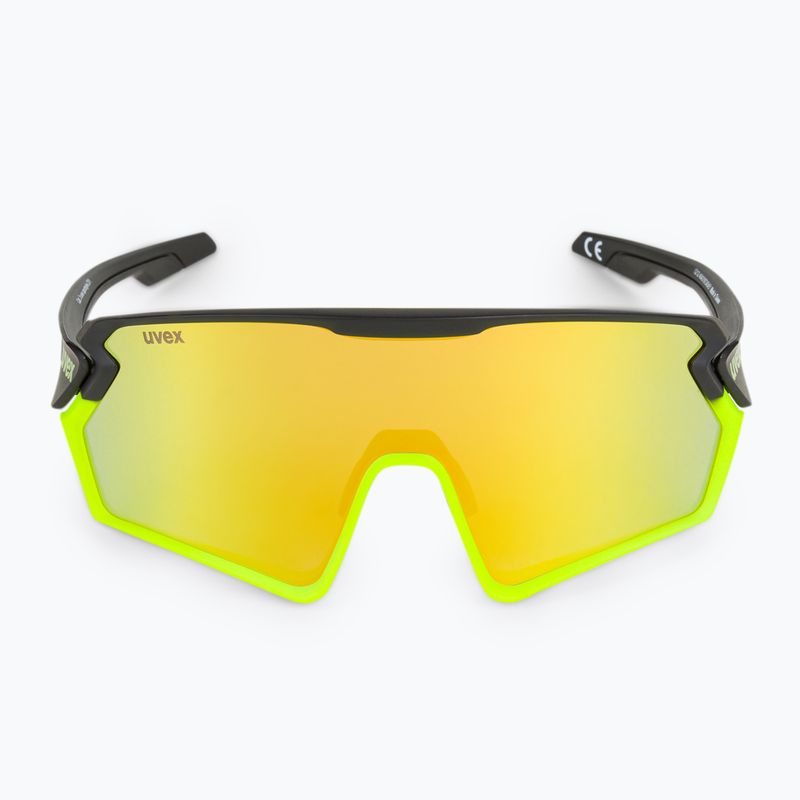 Окуляри велосипедні UVEX Sportstyle 231 black yellow mat/mirror yellow S5320652616 3