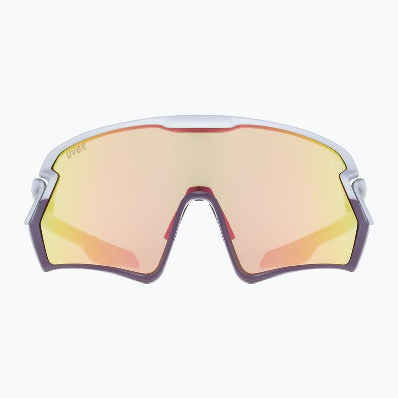 Окуляри велосипедні UVEX Sportstyle 231 silver plum mat/mirror red S5320655316 8