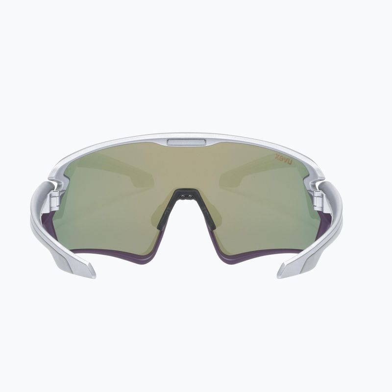 Окуляри велосипедні UVEX Sportstyle 231 silver plum mat/mirror red S5320655316 9