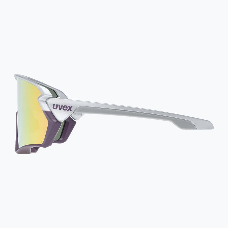 Окуляри велосипедні UVEX Sportstyle 231 silver plum mat/mirror red S5320655316 10