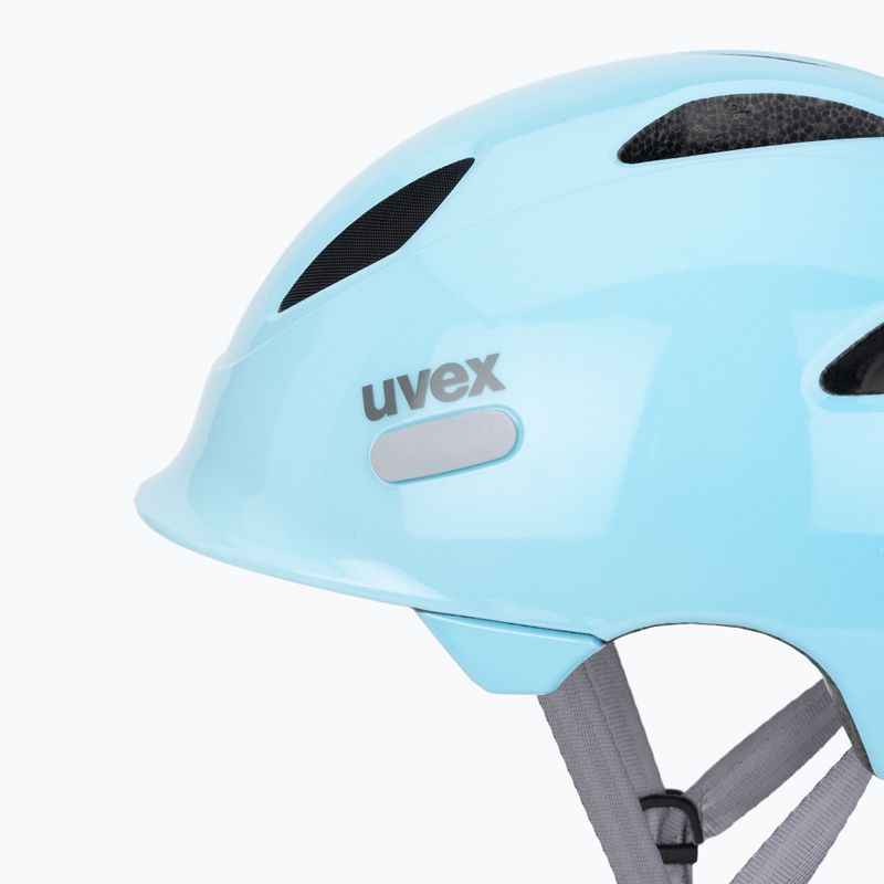 Шолом велосипедний дитячий UVEX Oyo Jr bloud blue/grey 7