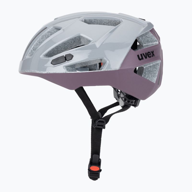 Шолом велосипедний UVEX Gravel X rhino/plum 3