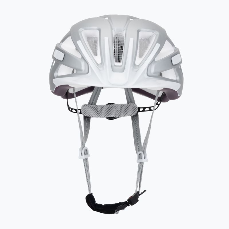 Шолом велосипедний UVEX City Active silver/plum matt 2