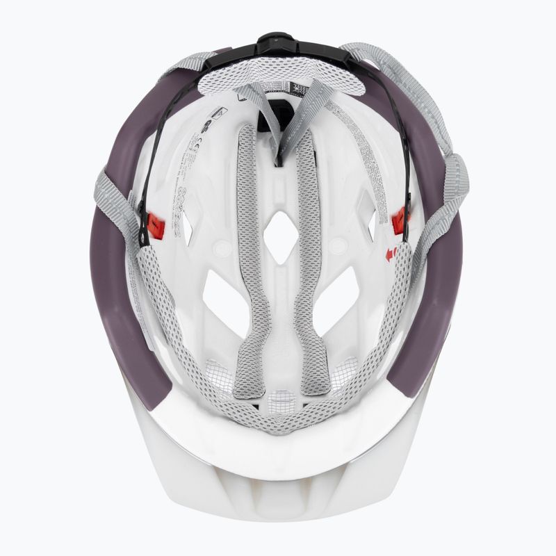 Шолом велосипедний UVEX City Active silver/plum matt 5