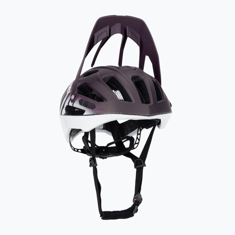 Шолом велосипедний UVEX Quatro CC plum/white matt 9