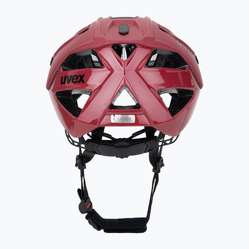 Шолом велосипедний UVEX Quatro CC red/black matt 4